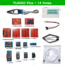 Оригинальный универсальный программатор Bios Minipro TL866II Plus USB + 14