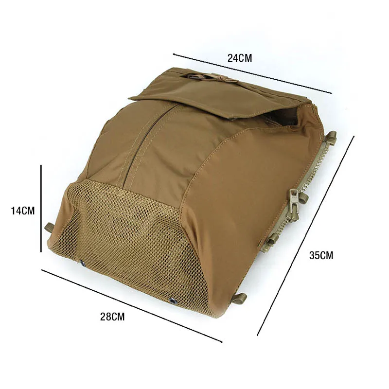 

TMC3293-CB Panel Back Pack Zipper Bag For 16-19 Models AVS JPC2.0 CPC Tactical Vest