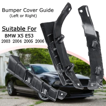 

Car Bumper Cover Bar Support Bracket Front Left Right Holder Guide 51117116667 51117116668 For BMW X5 E53 2003 2004 2005 2006