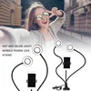 Photo Studio Selfie LED Ring Light with Cell Phone Mobile Holder for Youtube Live Stream Makeup Phone Lamp for iPhone/Android ► Photo 3/6