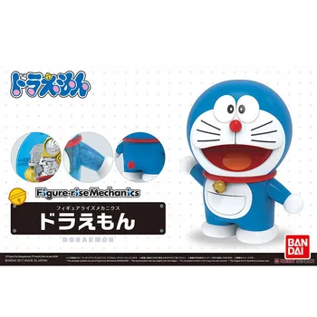 

Original Bandai Doraemon Robot cat tinkerbe blue fat jingle cat Assembly Action Figureals Brinquedos Model