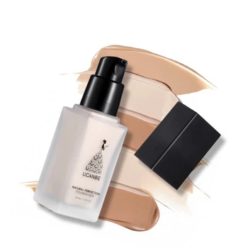 

Natural Liquid Foundation Makeup Full Coverage Concealer Whitening Primer BB Cream Face makeup