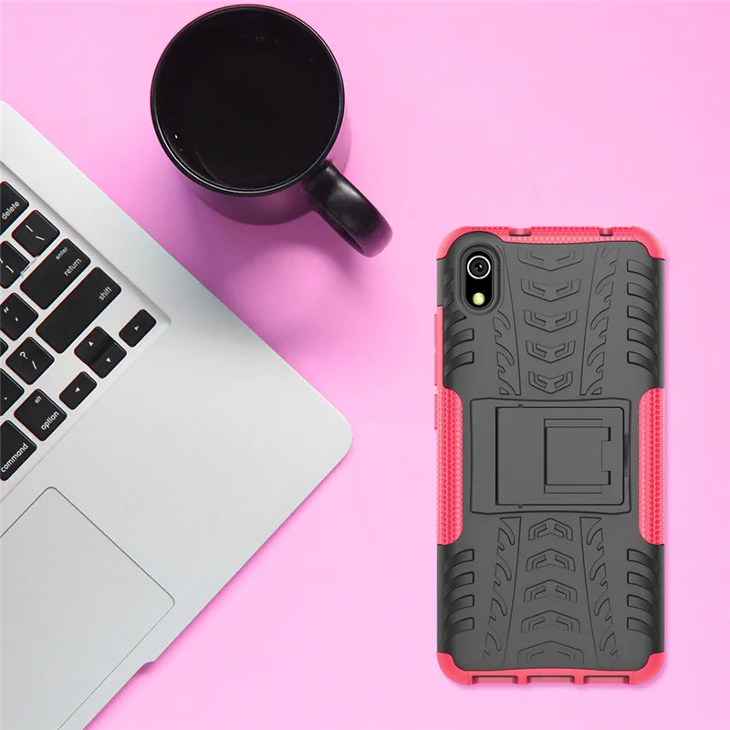 Для Xiaomi Redmi 7A 5,4" чехол Гибридный Броня мягкий силиконовый бампер задняя крышка для Redmi 7 A Redmi7A полная защита Coque Redmi Y3