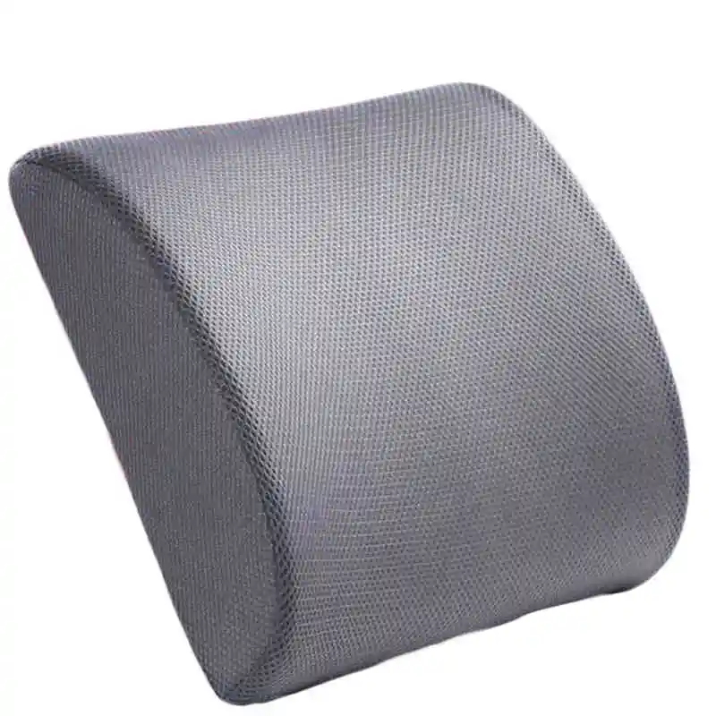 Memory Foam поясничного подушку Поддержка мягкое сиденье подушки дышащий здравоохранения массажер для спины Универсальный Автомобильный Офис облегчение боли