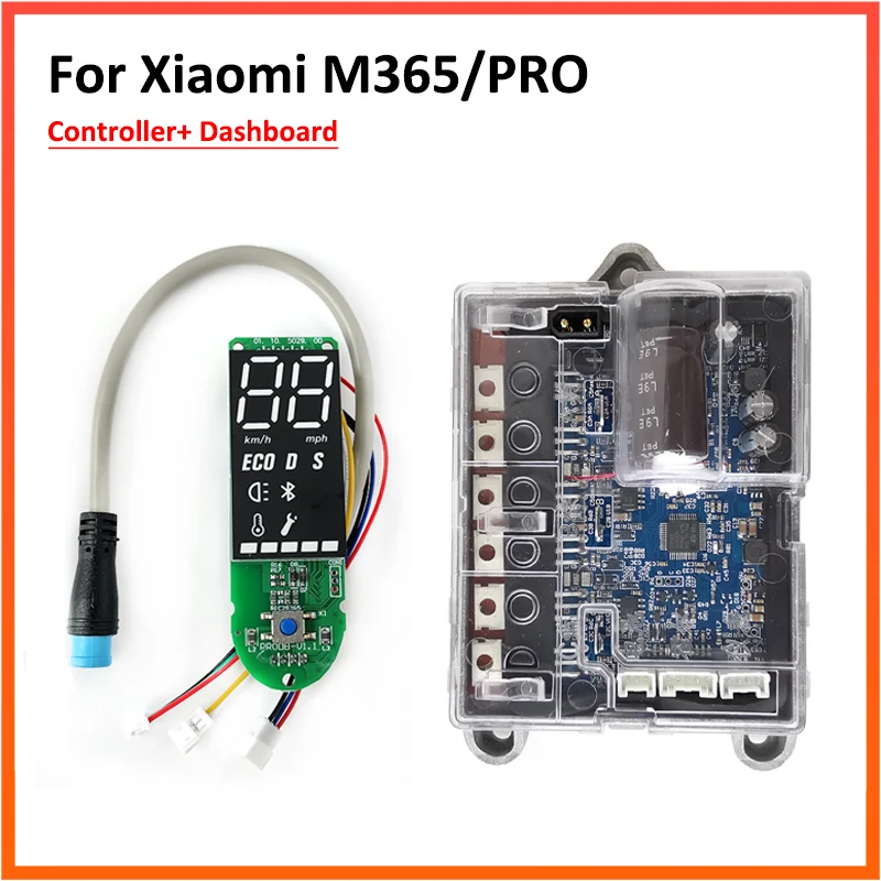 Contrôleur de carte mère pour trottinette électrique Xiaomi M365/PRO, 36V, panneau principal, affichage numérique avec feu avant et arrière  18