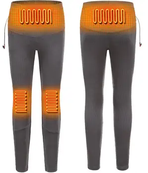 

Women Heated Pants Motorcycle Heating Pants Electric USB Heating Thermal Underwear Pants Clothes 2 Side Wear 3 Colour for Winter