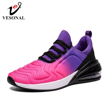 

VESONAL 2020 Spring Summer Unisex Air Cushion Hip Hop Lightweight Sneakers Men Shoes Casual Breathable Comfortable Male Footwear