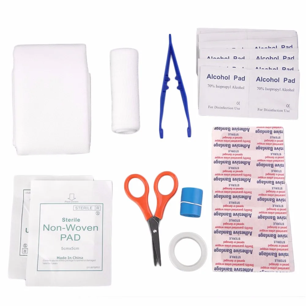 All In 1 Emergency survival bag Mini Family First Aid Kit Sport Travel kits Home Medical Bag Outdoor Car First Aid Bag