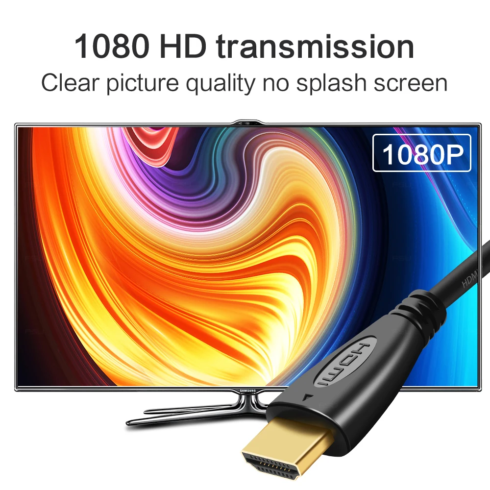 Тонкий HDMI кабель 0,5 м 1 м 2 м 3 м 5 м 8 м 10 м 15 м 20 м позолоченный HDMI кабель сплиттер UHD AV1.4V 1080P 3D для PS3 проектор HD lcd tv