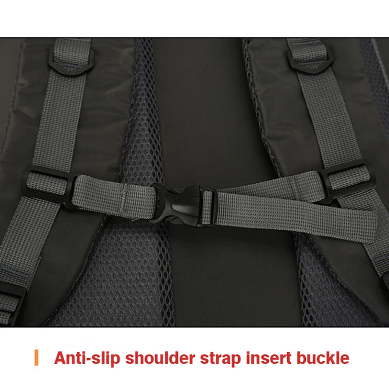 Multi Pockets 50L Capacity Outdoor Sports Bag Waterproof Climbing Backpack Camping Hiking Backpack Women Trekking Bag Men mountaineering backpack