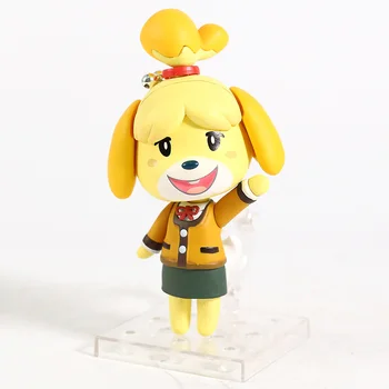 386 Animal Crossing Isabelle PVC Action Figures Q.ver 386 Anime Animal Figurine Toy Diorama Model toy 3