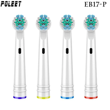 

Free Shipping 10000PCS Replacement Electric Toothbrush Head EB17-P SB17A SB-17A For OralB All Round Toothbrush Professional Care