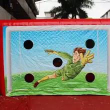 3x1,5x2 mH надувной футбольный мяч цель спортивная игра для продажи, надувная футбольная стрельба, надувной футбольный мяч цель для продажи