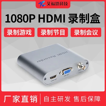 

HD Recorder support 1080P and 720P HDMI video input support HDMI/VGA/CVBS video output
