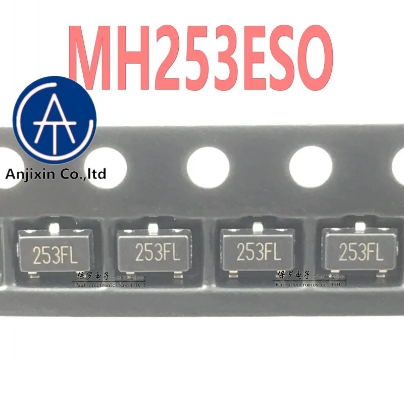

10pcs 100% orginal new MH253ESO silk screen 253 SOT-23 high frequency all pole low power Hall switch MH253EUA real stock