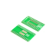 

10pcs SOP16 SSOP16 TSSOP16 to DIP16 Pinboard SMD To DIP Adapter 0.65mm/1.27mm to 2.54mm DIP Pin Pitch PCB Board Converter Socket