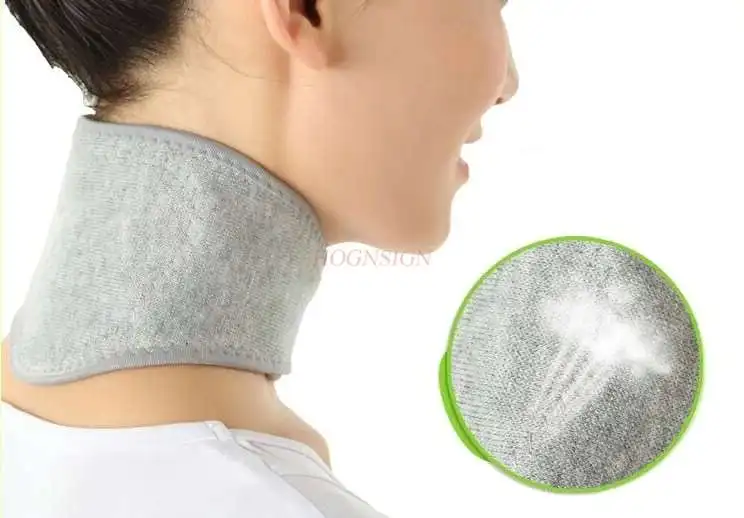 Self-heating neck warm heating neck cover with tourmaline magnetic therapy cervical sleeves cold collar men and women