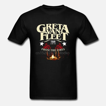 

New Popular GRETA VAN FLEET TOUR Dates 2020 Black Tee T-Shirt Women tshirt(2)