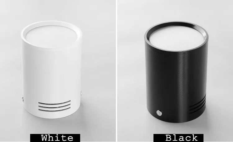 Dimmable LED COB Spotlights Ceiling lamp AC85-265V 5W 7W 9W 12W 15W Round Downlights Warm Cold White LED Lamp Indoor Lighting