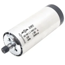 1.5KW с воздушным охлаждением мотор шпинделя 220V 24000rpm 400Hz для гравировки древесины CNC маршрутизатор, круглой формы