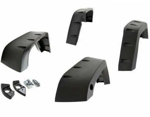 4Pcs/set For Jeep Wrangler 2007-2018 Fender Flares ABS Rivet Wheel Cover Pocket 4Pcs/set For Jeep Wrangler 2007-2018 Fender Flares ABS Rivet Wheel Cover Pocket