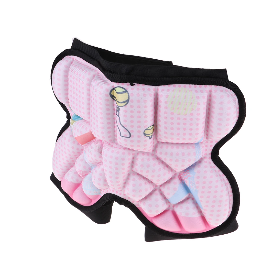 Breathable EVA Padded Short Pant Children 3D Protection Hip Protective Gear, Shock Absorption