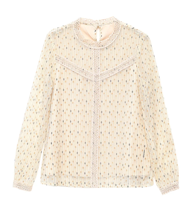 Korean Lace Women Blouses Office Lady Thick Warm Winter Women Shirts Plus Size Blusas Femininas Elegante Womens Tops and Blouses