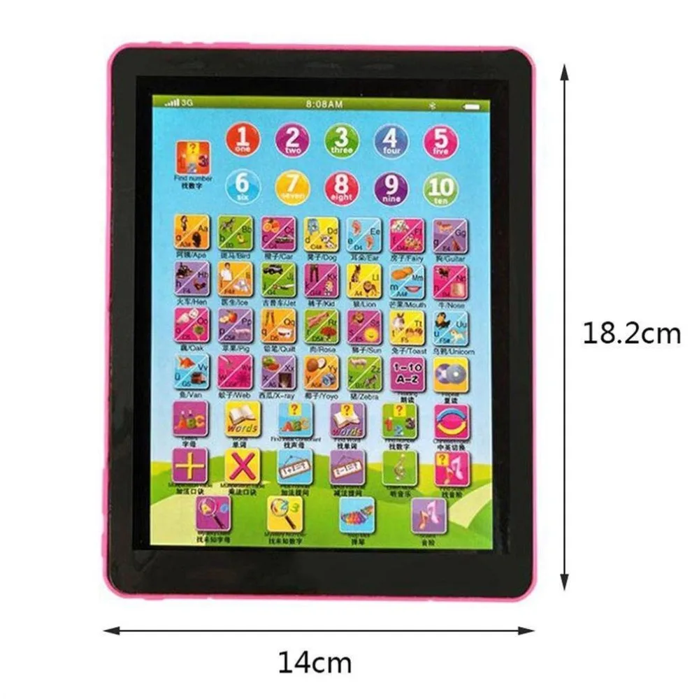 Детский сенсорный Ipad обучающий китайский компьютер игрушки 3g Две sim-карты в режиме ожидания 10 дюймов lcd 800X1280 HD планшет для детского образования подарок
