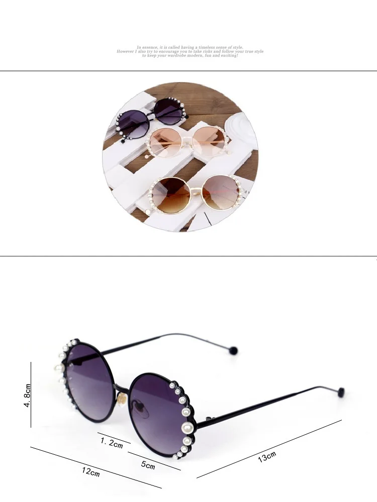 Occhiali da sole per bambini rotondi in metallo per bambini Occhiali da sole per ragazza Ragazzo Occhiali carini Occhiali da sole alla moda Paralume UV400_voghion.com