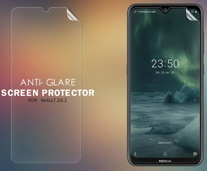 Nillkin HD Прозрачный матовый экран Защитная пленка для Nokia 7,2 6,2