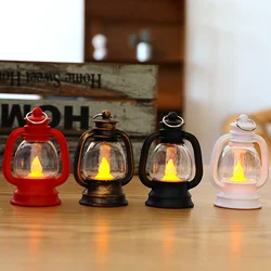 Mini lampe LED en forme de cheval, Simulation de bougies, petite lampe de Table, décoration de noël, veilleuse 