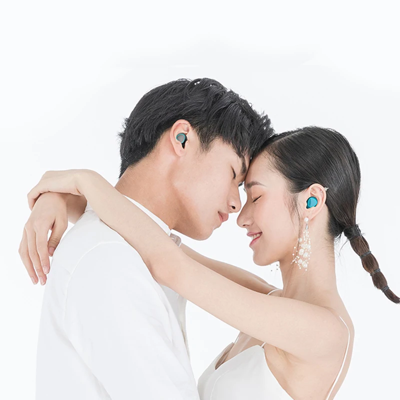 M22 TWS Wireless Earphone Couple Double Headphones Touch Bluetooth Headsets In The Ear Stereo Music Earplugs 9D Noise Reduction 2