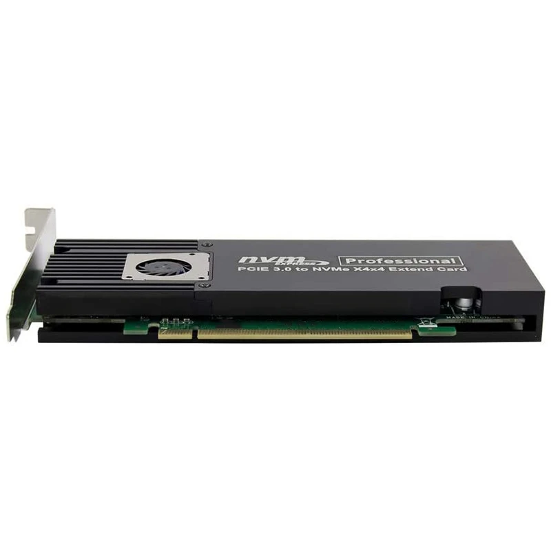 PCIe 3 0 X16 ASM2824 до 4 порта M.2 NVMe SSD адаптер карта расширения Quad Mkey Nvme в конвертер PCI E для