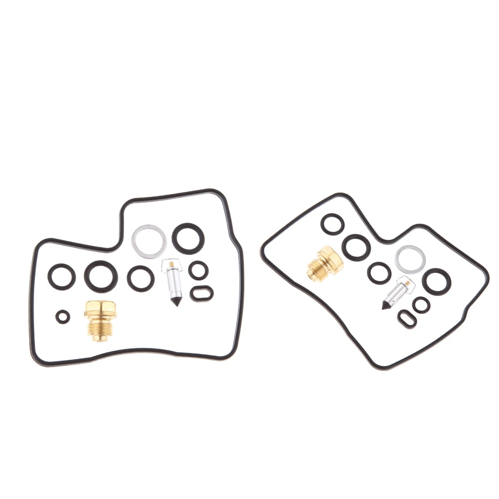 2pcs Motorcycle Scooter Carburetor Carb Repair Overhaul Kit Fit for Honda VT700 VT750 VT1100 Shadow 18-5101