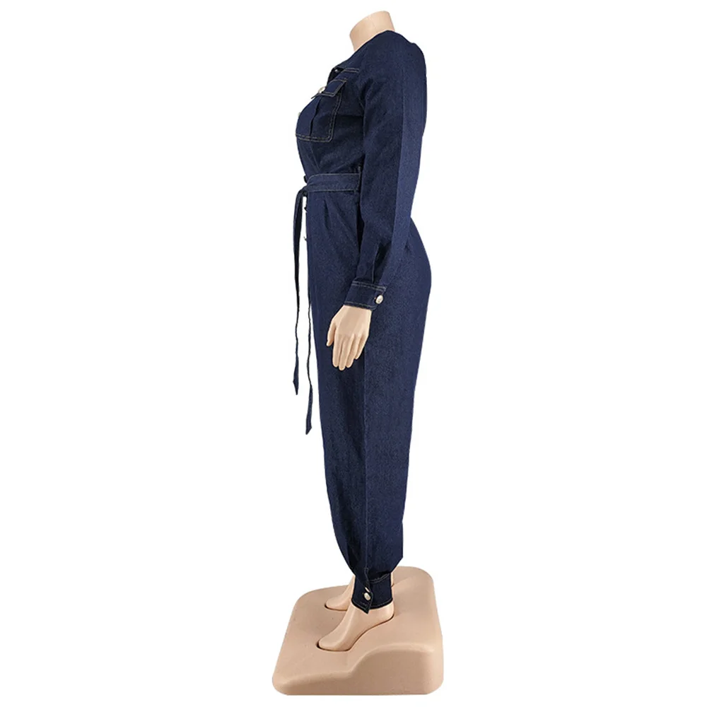 Plus Size Street Cowboy Jumpsuit