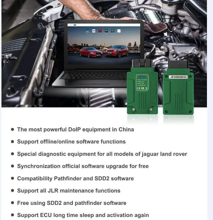 STC SVCI DoIP SDD Pathfinder диагностический инструмент для Jaguar и Land Rover 2005- онлайн Программирование поддерживает WIN7 WIN8 WIN10