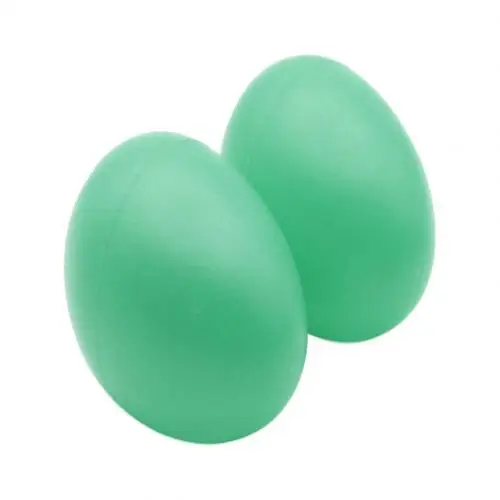 Green 2 шт красочные пластиковые ударные maracas Детские шейкеры для яиц песок яйцо Молот перкуссия ритм музыкальный инструмент игрушка для раннего обучения - Цвет: Green