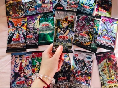 Yu Gi Oh Оригинальная английская японская традиционная китайская скидка карта Пакетная карта Коллекция(купить пять упаковок