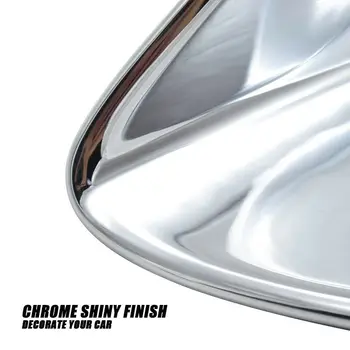 

4X/set For Jeep Grand Cherokee 2011-13 Front Fog Lamp Chrome Decor Cover Front Fog Lamp Chrome Decorative Cover