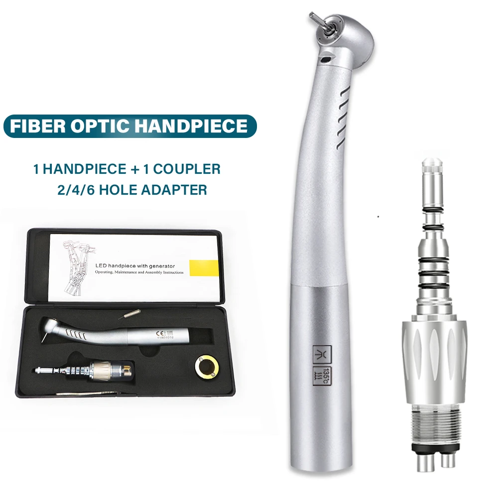 Dental Turbine Kit High Speed Handpiece Kavo Surgical Turbina With Led