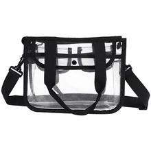 Прозрачная сумка Портативный EVA Водонепроницаемый мешок для стирки ясно спортивный рюкзак прозрачная рюкзак для работы, школы, подходит для путешествий и занятий спортом
