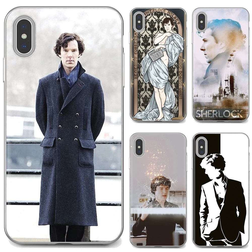 Силиконовый чехол для Samsung Galaxy A10 A40 A50 A70 A3 A5 A7 A9 A8 A6 Plus 2018 2015 2016 2017 Sherlock BBC | Мобильные