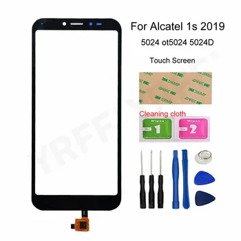 

For Alcatel 1S Touch Screen Panel For Alcatel 1S 5024 Ot5024 5024D Touch Screen Digitizer Sensor Front Glass Panel