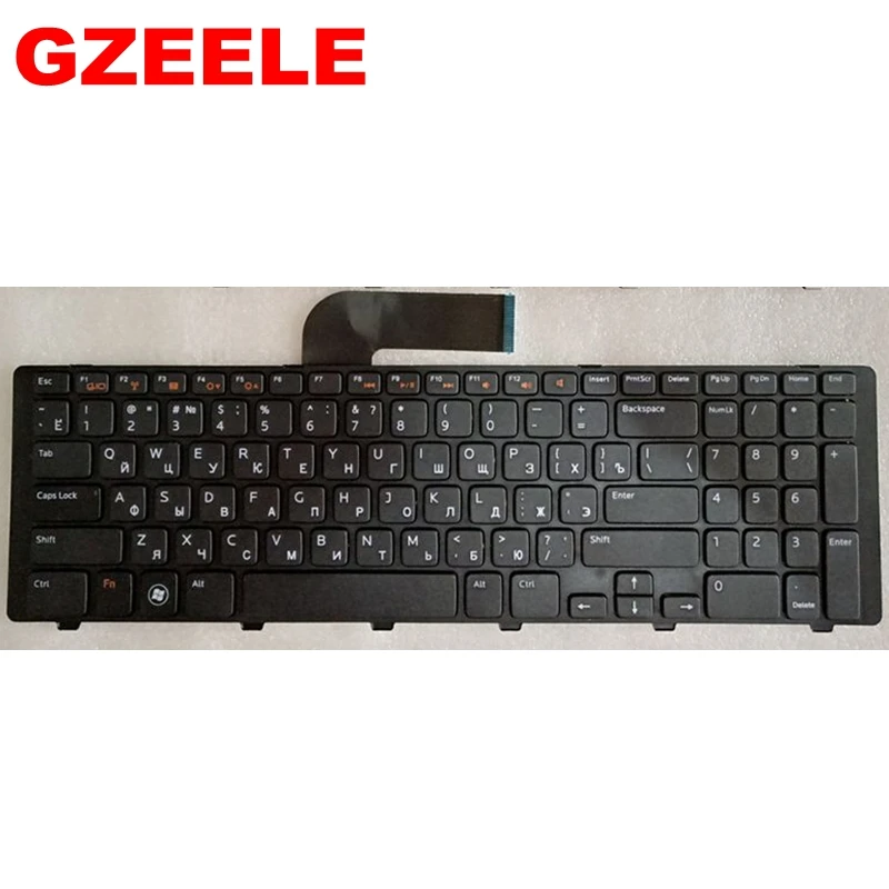 RU черная Новая русская клавиатура для ноутбука DELL N7110 L701X 5720 7720 17R L702X Vostro3750