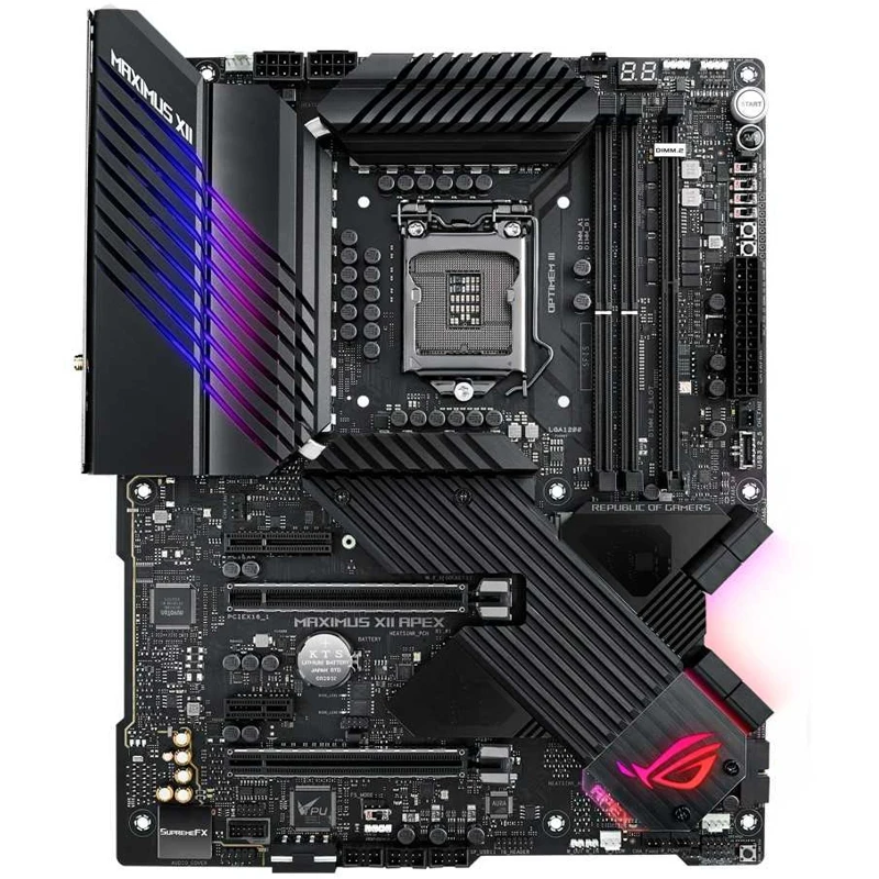 Материнская плата ASUS ROG MAXIMUS XII APEX LGA 1200 Intel Z490 ATX Ret|Материнские платы| |