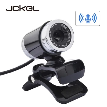 

USB Webcamera 360 Degrees Webcam Digital Video Web cam with Microphone MIC Clip CMOS Image for Computer PC Desktop Laptop TV Box