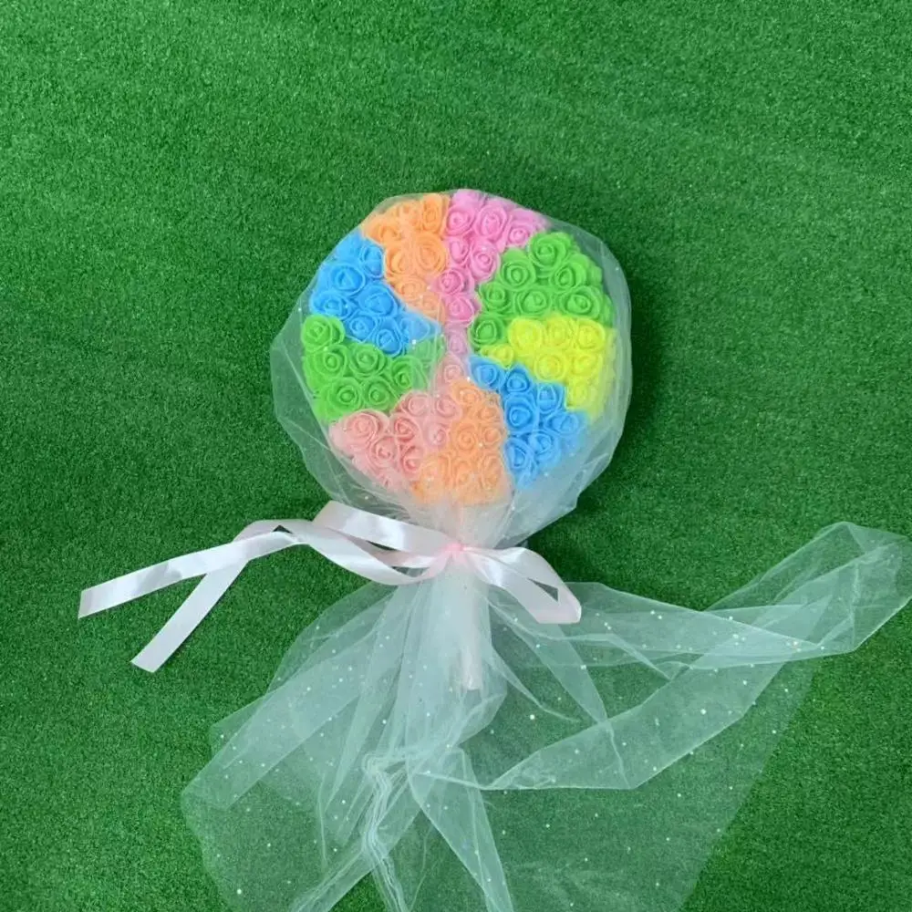 Леденцы с цветными цветами | Дом и сад