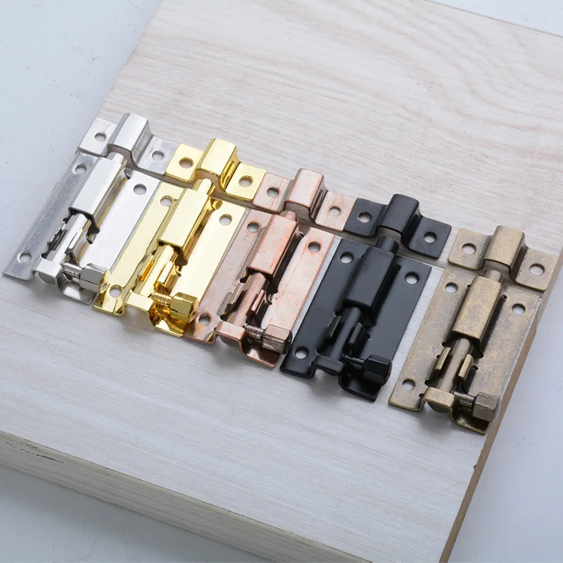 1.5/2/3/4 Inch Long Silver Stainless Steel Door Bolts Latch