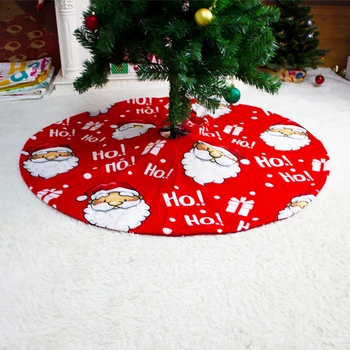 

Tree Base Floor Mat New Year Xmas Decoration Festival Carpets Holiday Ornament Xmas Party Home Holiday Decoration