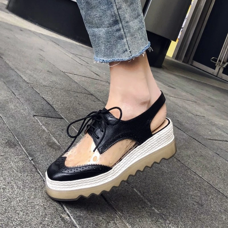 wedge brogues womens